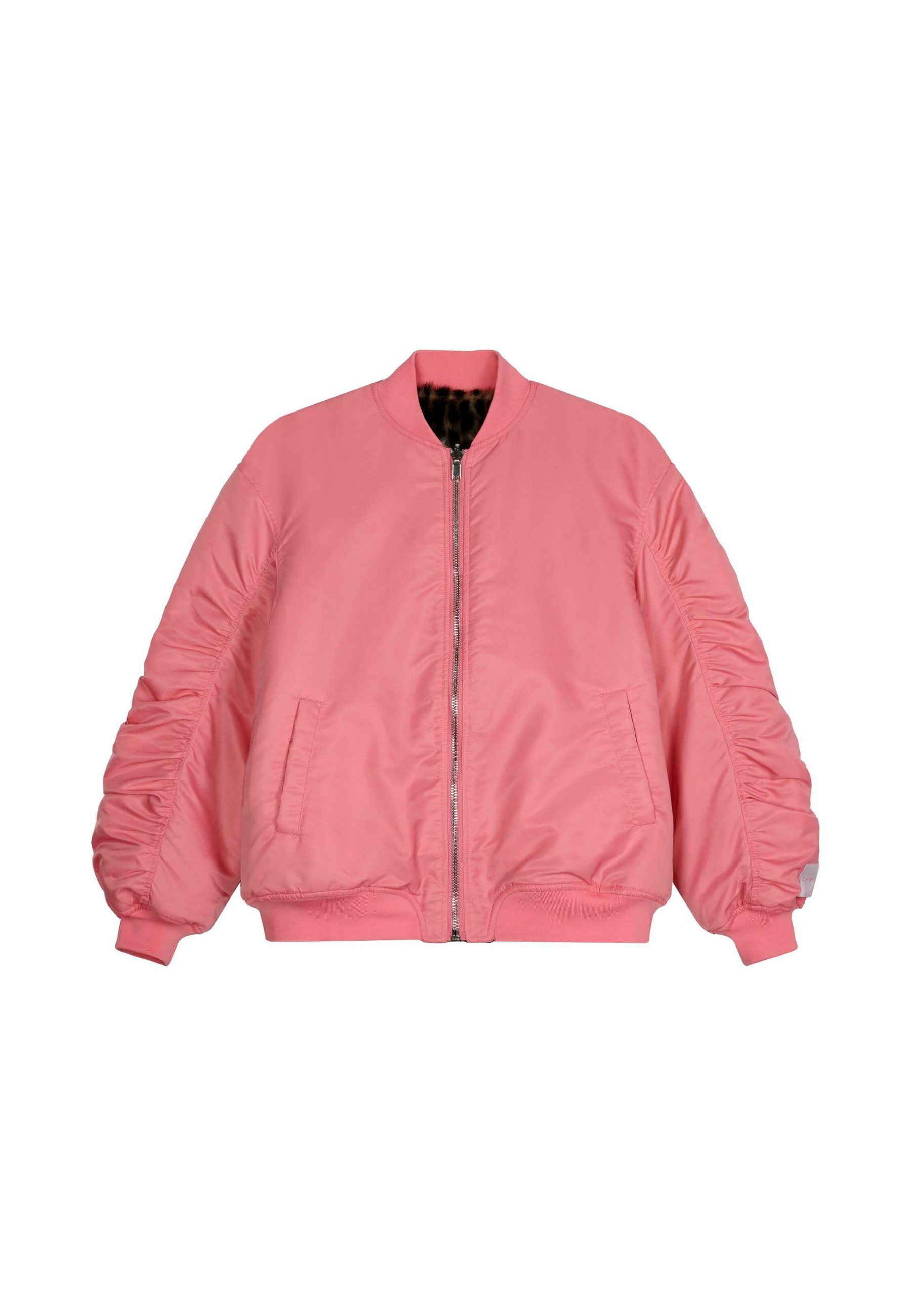 【関税&送料込】Givenchy Pink Cotton Bomber Jacket Givenchy pink with black bomber jacket size XS oyc