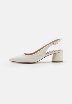 LEATHER - Pumps - white