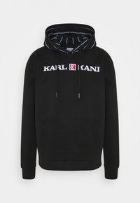 Karl Kani Felpa con cappuccio - black