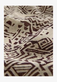Valgt, brown cream aztec print