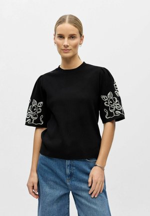 BESTICKTES - T-shirts print - black