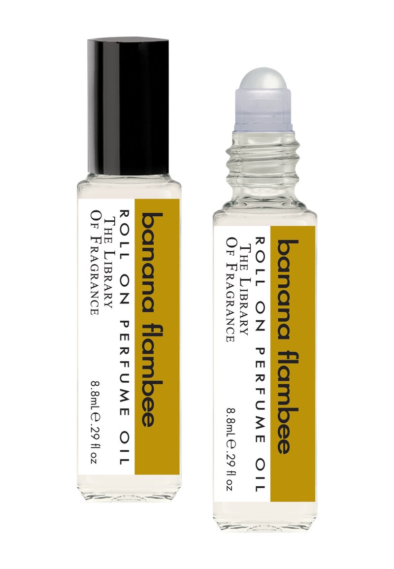 The Library of Fragrance ROLL ON PERFUME  - Eau de Parfum - banana flambe