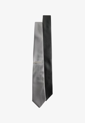 Next, TEXTURED TIES 2 PACK - Krawatte - black