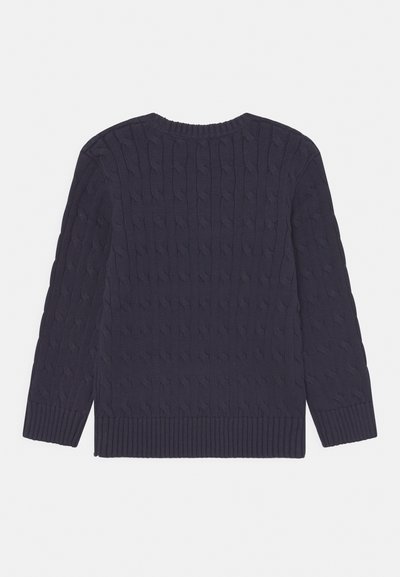 Polo Ralph Lauren CABLE-KNIT COTTON SWEATER 7-14Y - Maglione - navy