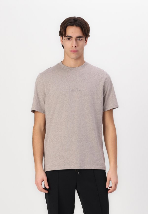 SCRIPT  - Basic T-shirt - dark sand melange