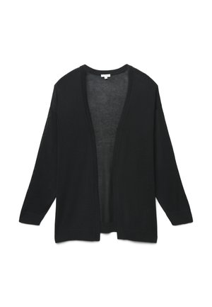 Terranova, APERTO TINTA UNITA - Cardigan - nero