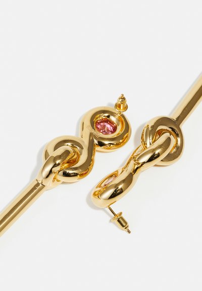 Uncommon Matters KNOT LOCK STICK EARRING - Øreringe - gold-coloured