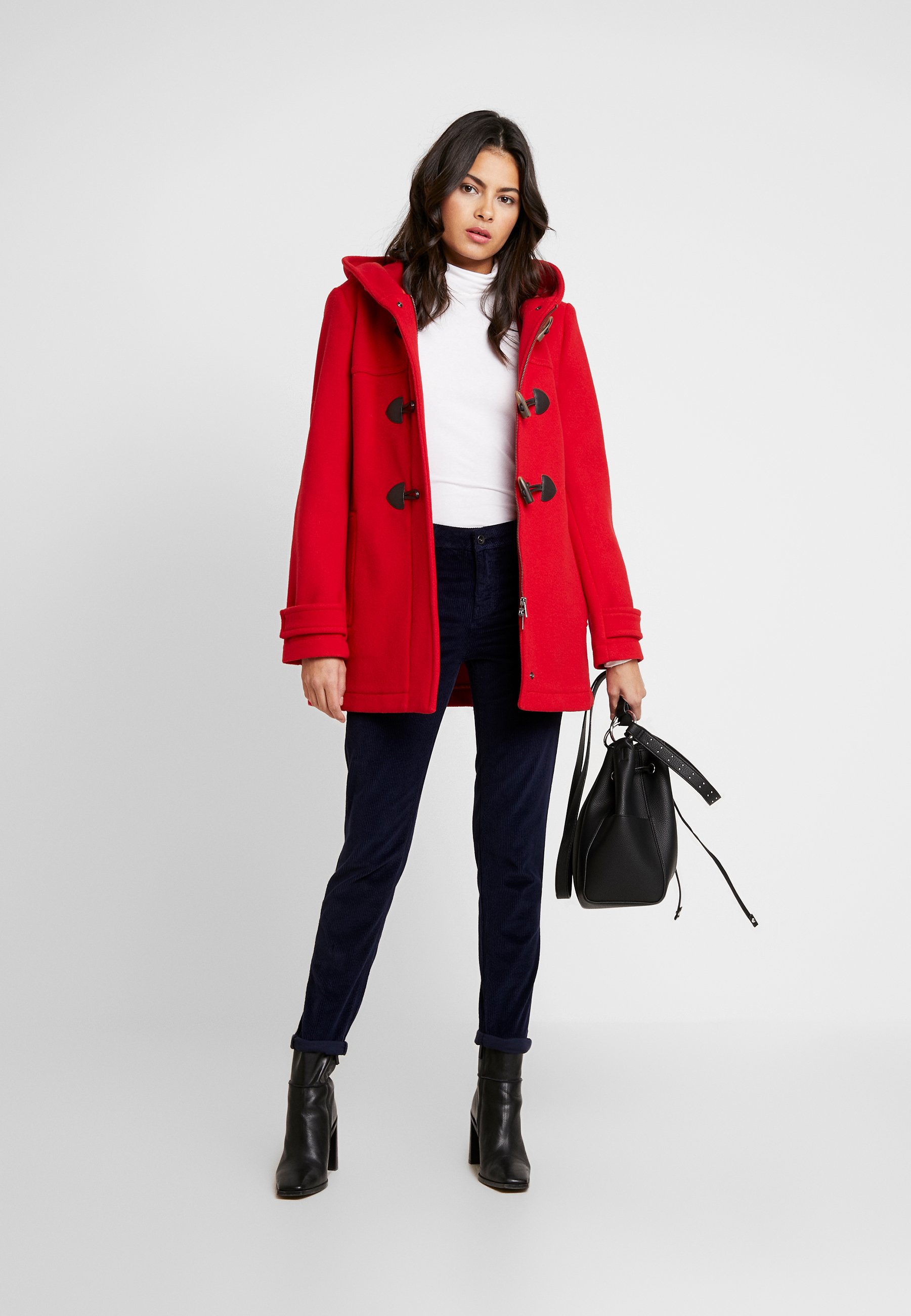 Benetton MIX DUFFLE COAT Lett jakke red Zalando.no Benetton MIX DUFFLE COAT Lett jakke red Zalando.no