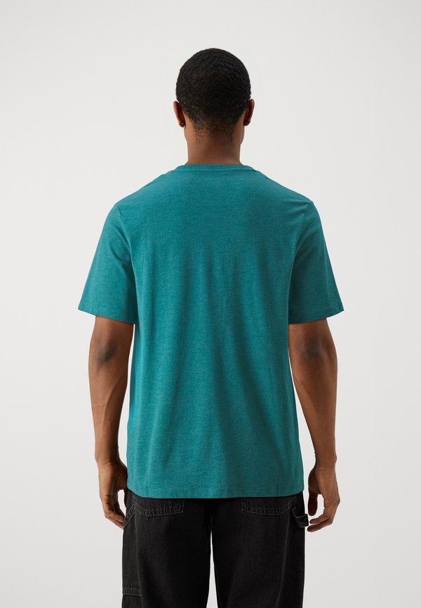 MELANGE TEE NECK NOOS - Basic T-shirt - storm2