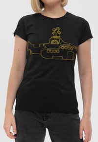 Paradiso Clothing THE BEATLES SUBMARINE DIAMANTE - Print T-shirt - black