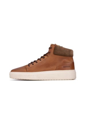 Haboob Schnürstiefelette - cognac