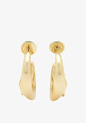 Massimo Dutti, EARRINGS WITH CRYSTAL BALL DETAIL 04605814 - Boucles d'oreilles - gold-coloured