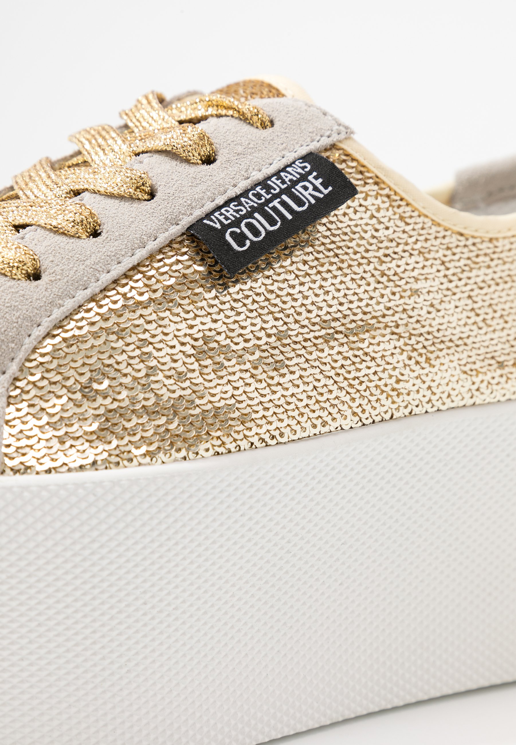 Versace Jeans Couture LINEA FONDO HIGH BOX Joggesko gold Versace Jeans Couture LINEA FONDO HIGH BOX Joggesko gold