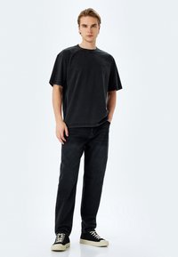 Koton Vaqueros rectos - black