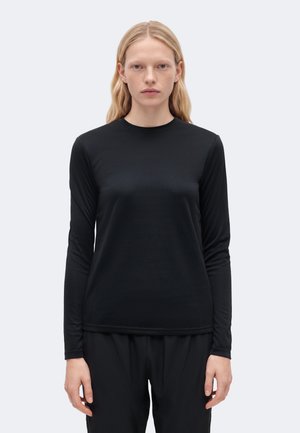 Even&Odd active by Zalando, Блуза с дълги ръкави - black