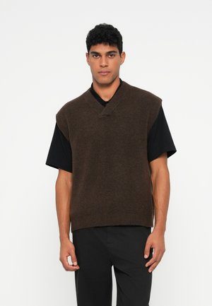 SLHRAI V NECK  - Bodywarmer - delicioso melange