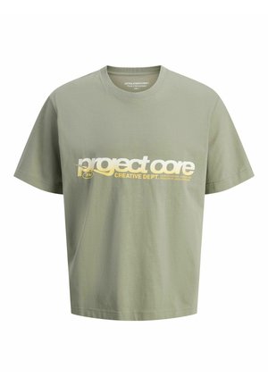 T-shirt med print - shadow