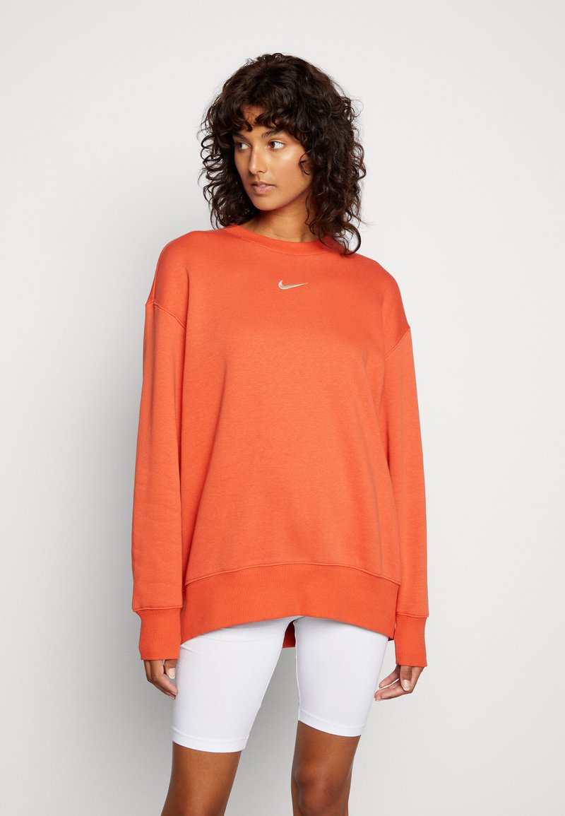 Nike Sportswear CREW - Camisola - mantra orange/oxen brown