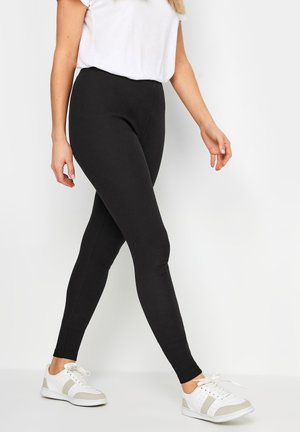 HIGH WAISTED - Leggings - Byxor - black