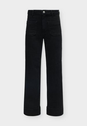 ONLY, ONLANN MADISON - Wide Leg - washed black