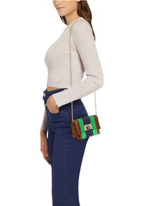 Furla 1927 MINI BAG S - Umhängetasche - cognac h grass mystic