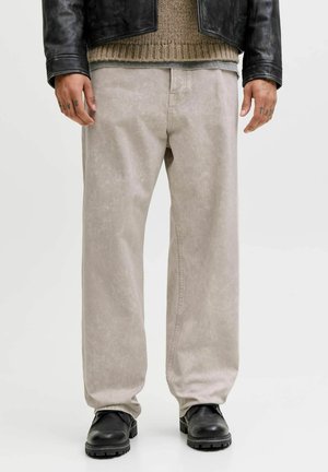 Jack & Jones JPSTALEX SMITH ORIGINAL SN - Laza szabású farmerek - buttercream