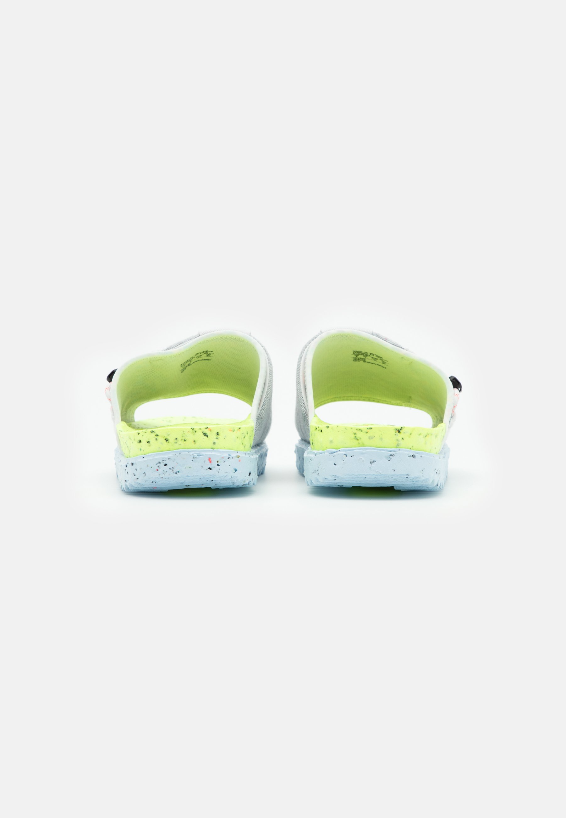 nike asuna crater slide platinum tint black volt stores