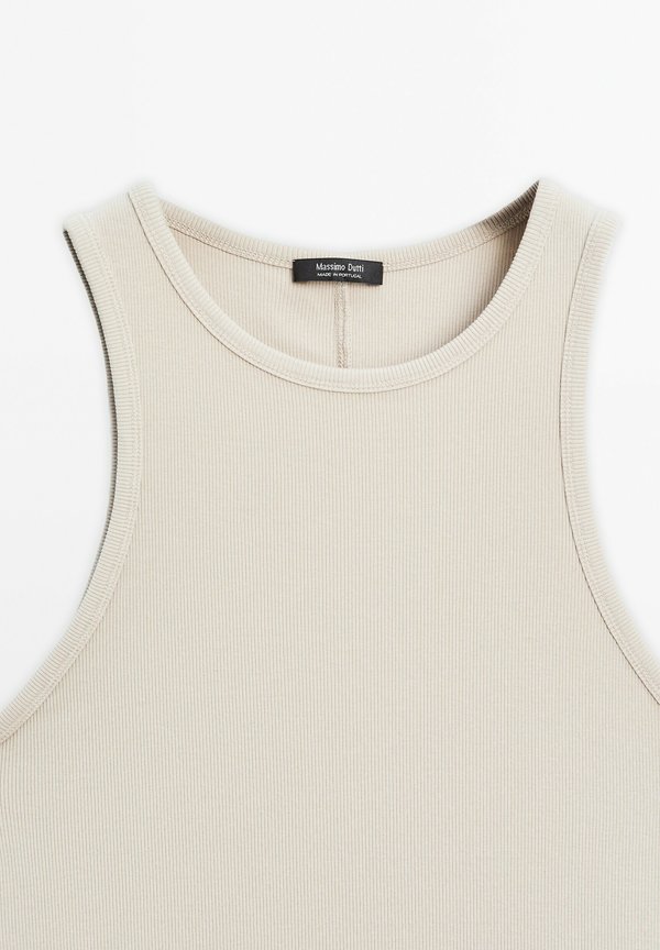 HALTER-NECK  - Top - beige3