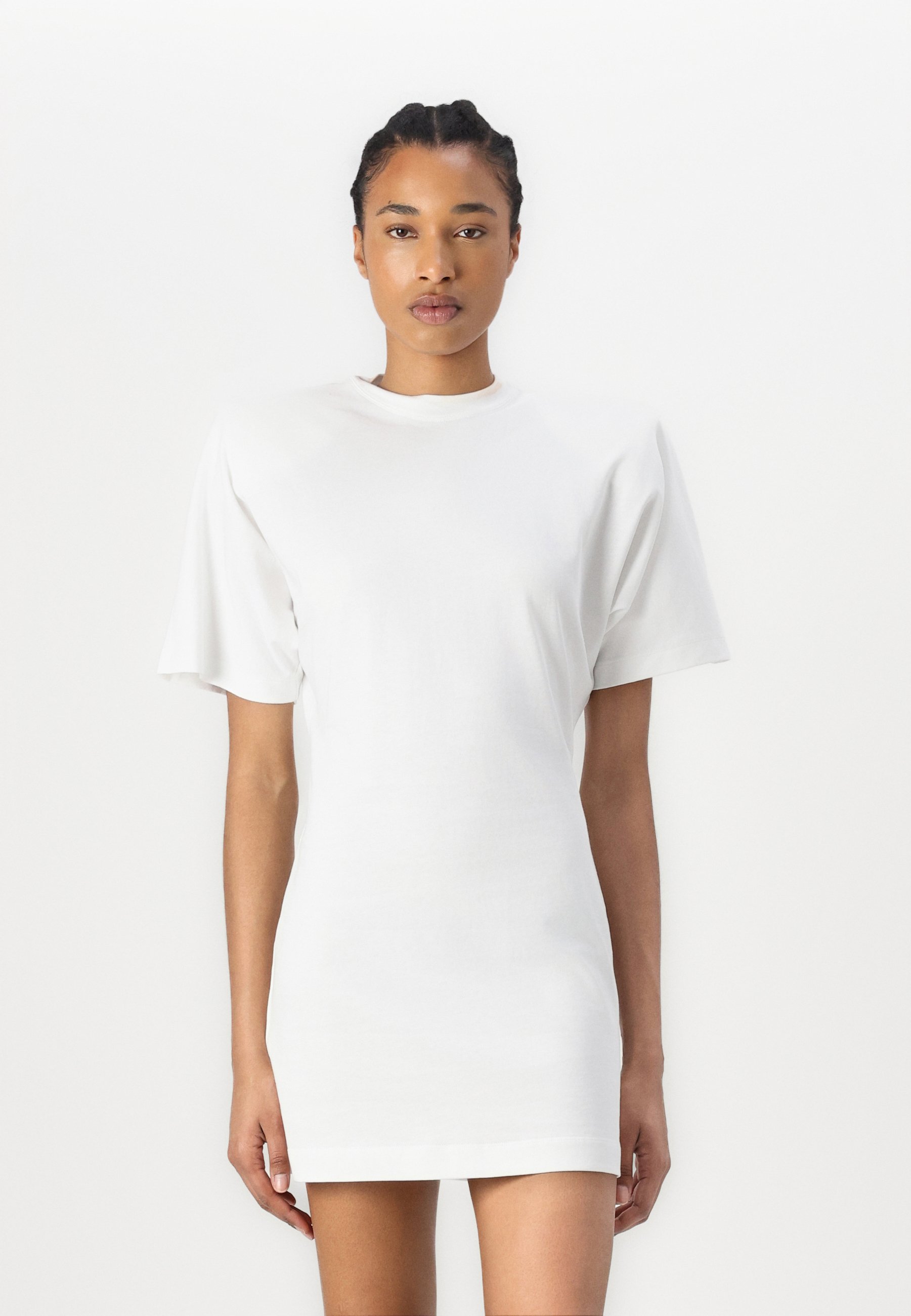 Pinko GRADY ABITO JERSONE - Jersey dress - bianco/white