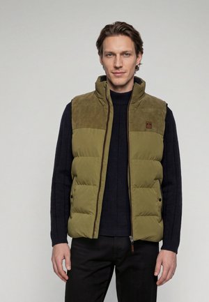 INDICODE JEANS, INDALGATE - Chaleco - army