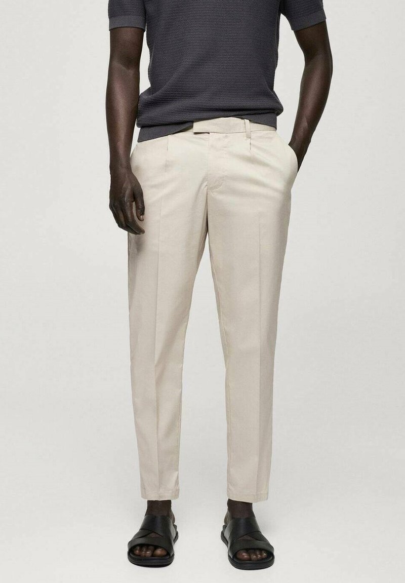 Mango Tygbyxor - beige