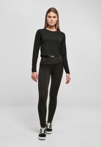 Urban Classics Legging (type pantalon) - black