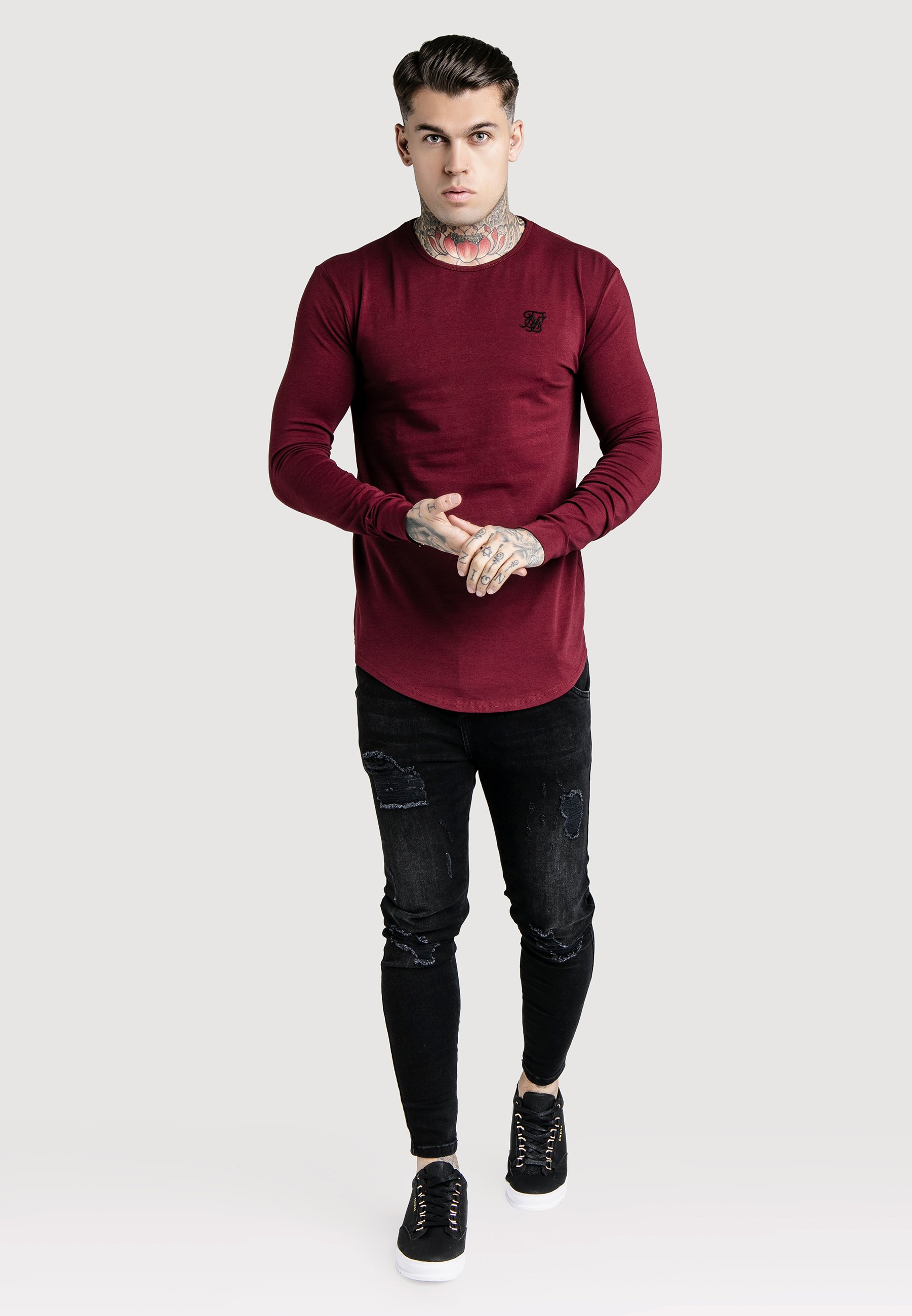 siksilk long sleeve top