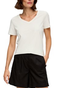 s.Oliver T-Shirt basic - creme