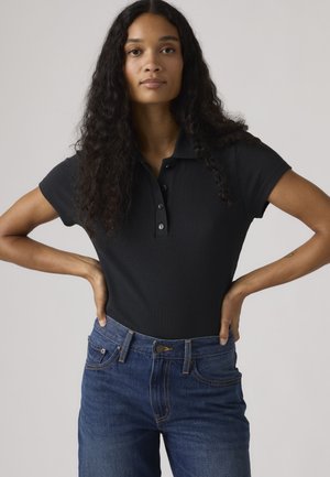 Levi's® RORY SS POLO - Πόλο - anthracite night rib