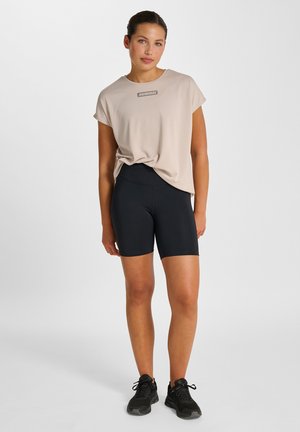 Tights - light grey black