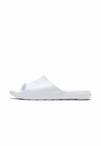 VICTORI SLIDE - Chanclas de baño - white/white-white