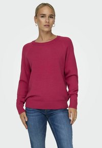 ONLY ONLLESLY KINGS NOOS - Jumper - cerise