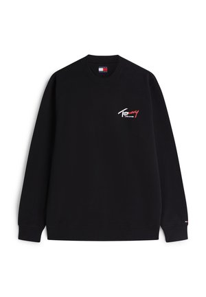 Tommy Jeans, ENTRY SIGN - Φούτερ - black
