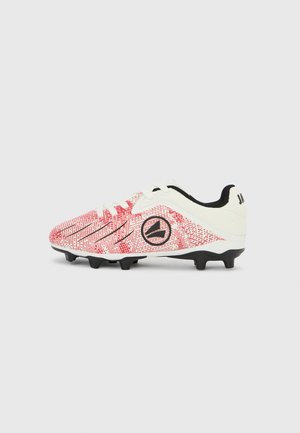 VINI UNISEX - Kopačky na měkký povrch - white/fiery red