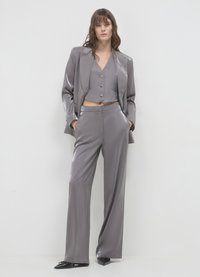 Calliope CANGIANTE - Trousers - argento