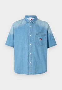 Tommy Jeans CREST OVERSHIRT - Shirt - denim light