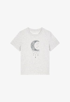 watapparel, MANDALA MOON - T-shirt imprimé - cool heather grey