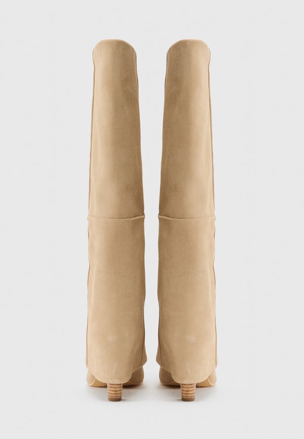 JADEY - High heeled boots - sand2