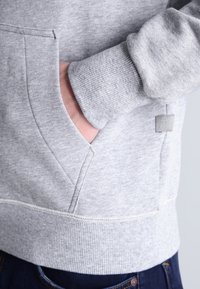 G-STAR Felpa con cappuccio - mottled grey