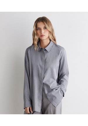 Falconeri LONG-SLEEVED - Skjortebluser - grey