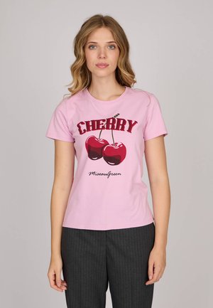 T-shirt imprimé - purple