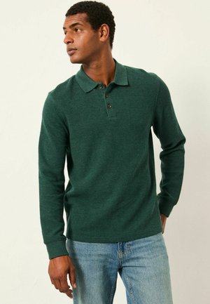TALL FIT - LONG SLEEVE - Polo shirt - green