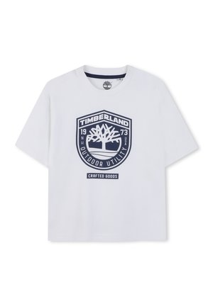 KURZÄRMELIGES  - T-shirt imprimé - blanc