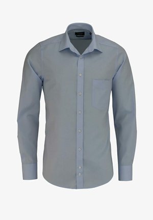 MODERN FIT LANGARM MIT BRUSTTASCHE - Formal shirt - hellblau